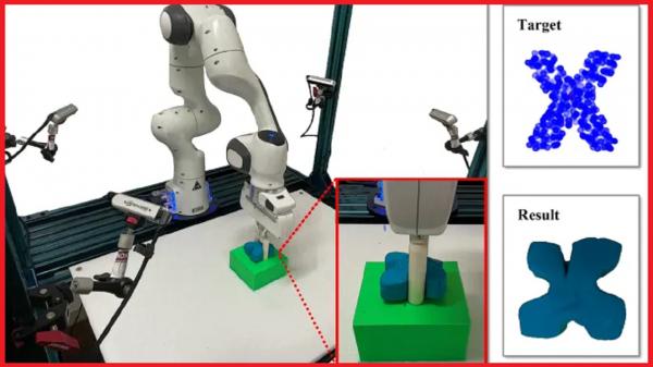 ربات,رباتی با قابلیت کار با خمیر بازی