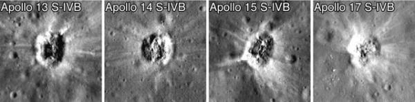 اصابت بخشی از یک موشک به سطح کره ماه,مدارگرد شناسایی ماه ناسا