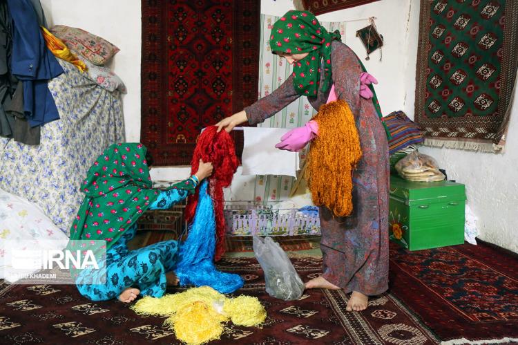 تصاویر فرش دورو ابریشم ترکمن,عکس هایی از فرش دورو ابریشم ترکمن,تصاویر فرش ابریشم ترکمن