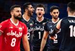 لیگ ملت‌های والیبال 2022,ایران لهستان والیبال