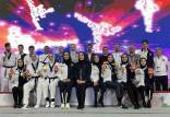قهرمانی تاریخی زنان تکواندو ایران در آسیا,تیم ملی تکواندو بانوان