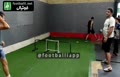 فیلم | تنیس فوتبال وریا غفوری با امیر حسین حسین‌زاده