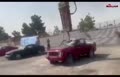 فیلم/ خرد کردن خودروهای لوکس قاچاق در انبار سازمان تملیکی