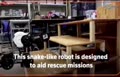 فیلم/ رباتی با ویژگی خارق‌العاده: حرکت مثل مار و پیدا کردن افراد زنده