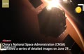 فیلم/ جدیدترین تصاویر فضاپیمای چینی از مریخ
