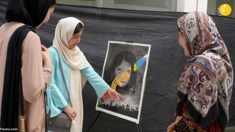 تصاویر آینده تاریک زنان افغان زیر سلطه طالبان,عکس های زنان افغان در حکومت طالبان,تصاویری از زنان افغانی در دوران حکومت طالبان
