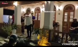 فیلم/ حمایت از عادل فردوسی‌پور به سبک بوشهری؛ شکایت خواننده از صداوسیما