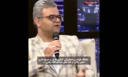 فیلم/ بیرون کردن جنجالی 'افشین آذری' خواننده ایرانی از برنامه تلویزیونی در آذربایجان توسط مجری