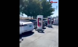 فیلم/ نحوه شارژ ماشین‌های تسلا