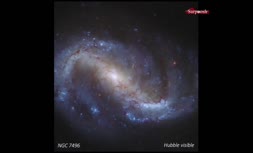 تلسکوپ «جیمز وب» تصاویری مادون قرمز از یک کهکشان مارپیچی منتشر کرد +فیلم
