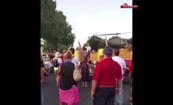 فیلم/ ترور نافرجام نامزد فرمانداری نیویورک در حین سخنرانی