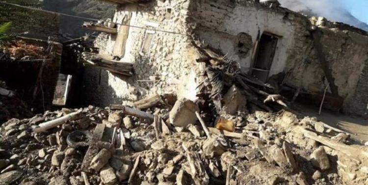 کشته‌های زلزله شرق افغانستان, ولایت پکتیکا در جنوب شرقی افغانستان