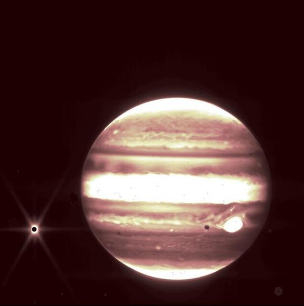 سیاره مشتری (Jupiter),تازه تلسکوپ فضایی جیمز وب