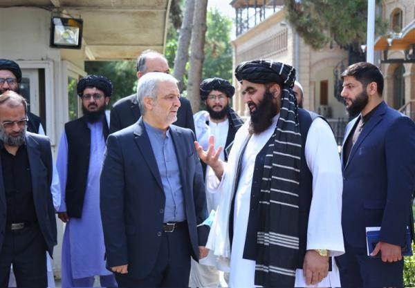 وزیرخارجه طالبان در دیدار با هیئت ایرانی,دیدار هیات ایرانی با طالبان