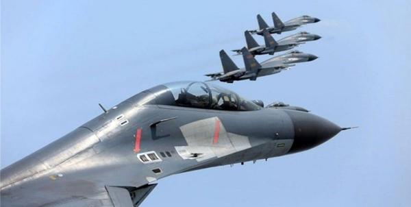 جنگ چین و تایوان,عبور ۱۳ جنگنده چین از خط میانی تنگه تایوان