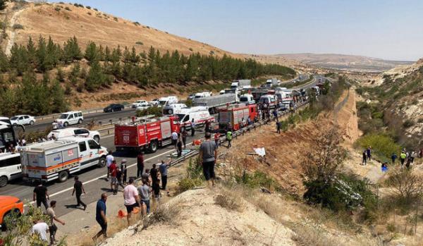 تصادف مرگبار اتوبوس مسافربری در ترکیه,حوادث ترکیه