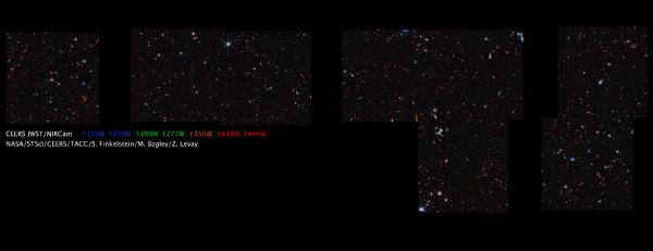 تلسکوپ فضایی جیمز وب,انتشار بزرگترین تصویر تلسکوپ فضایی جیمز وب