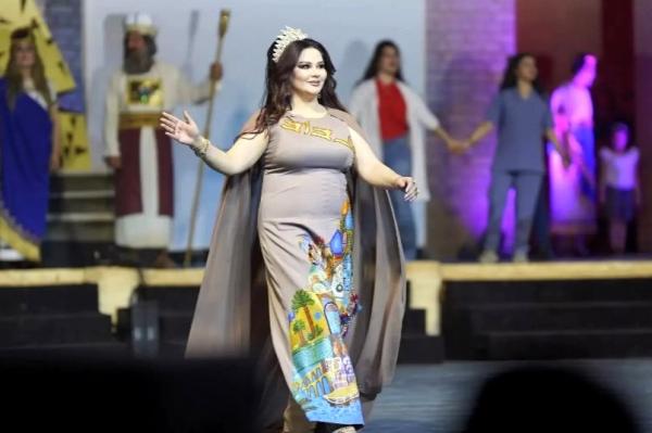 بازیگر عراقی,شکایت یک بازیگر عراقی از مطلب مجله ای در مورد چاقی