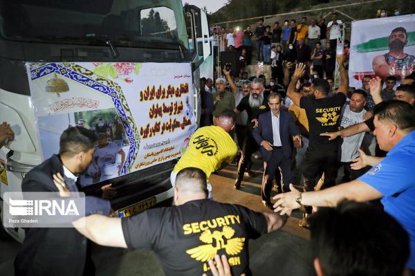 کشیدن تریلی کشیدن تریلی,ثبت رکورد