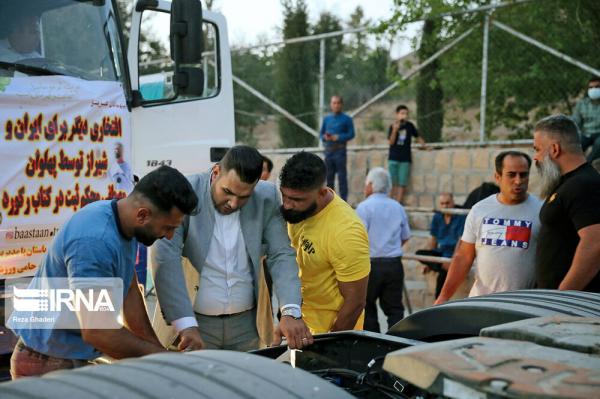 کشیدن تریلی کشیدن تریلی,ثبت رکورد