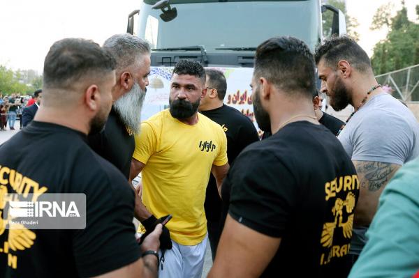 کشیدن تریلی کشیدن تریلی,ثبت رکورد