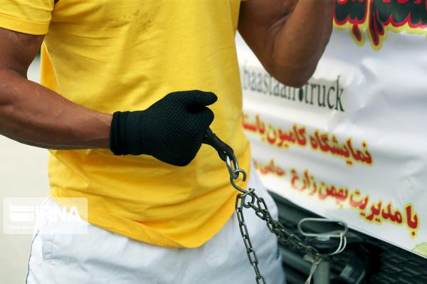 کشیدن تریلی کشیدن تریلی,ثبت رکورد