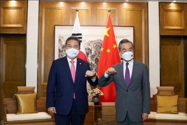 دیپلمات‌های ارشد چین و کره جنوبی ,آمریکا