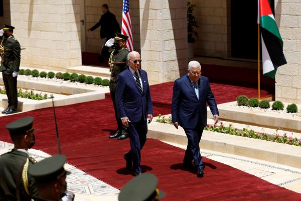 دیدارجوبایدن بامحمود عباس,رئیس دولت فلسطین