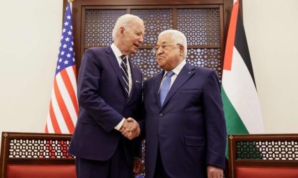 دیدارجوبایدن بامحمود عباس,رئیس دولت فلسطین