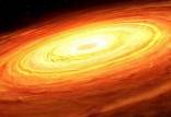 فورانگر گامایی Gamma-ray burst, یک ابرسیاهچاله با جرم حدود یک میلیون برابر خورشید