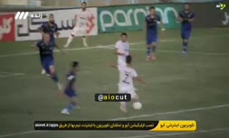 فیلم/ گل اول ملوان به استقلال توسط سجاد بازگیر