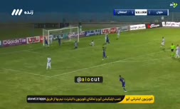 فیلم/ گل دوم استقلال به ملوان توسط مهدی قایدی
