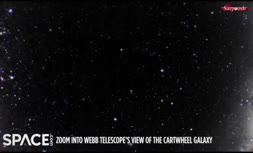 زحمتی که تلسکوپ جیمز وب برای ثبت کهکشان شگفت‌انگیز چرخ گاری کشید!