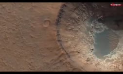 فیلم/ تصاویر شگفت انگیز از سطح مریخ