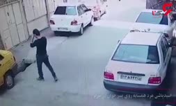 فیلم | تصاویر ترسناک از اسیدپاشی یک مرد روی همسایه جوان در تبریز!
