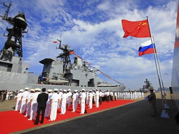 رزمایش چین و روسیه,نیروهای دریایی چین و روسیه