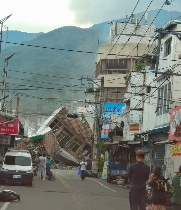 زلزله و سونامی در تایوان,زلزله تایوان