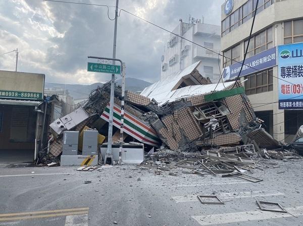 زلزله و سونامی در تایوان,زلزله تایوان