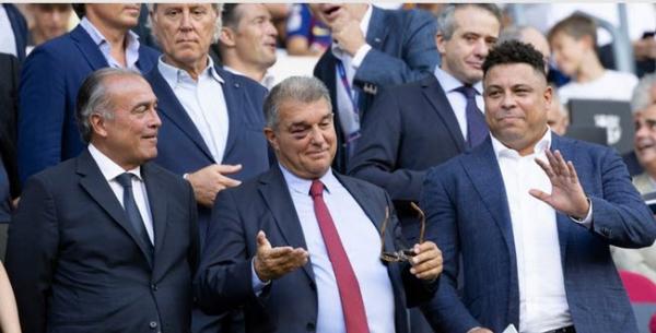 چشم رئیس باشگاه بارسلونا,کبود شدن چشم رئیس باشگاه بارسلونا