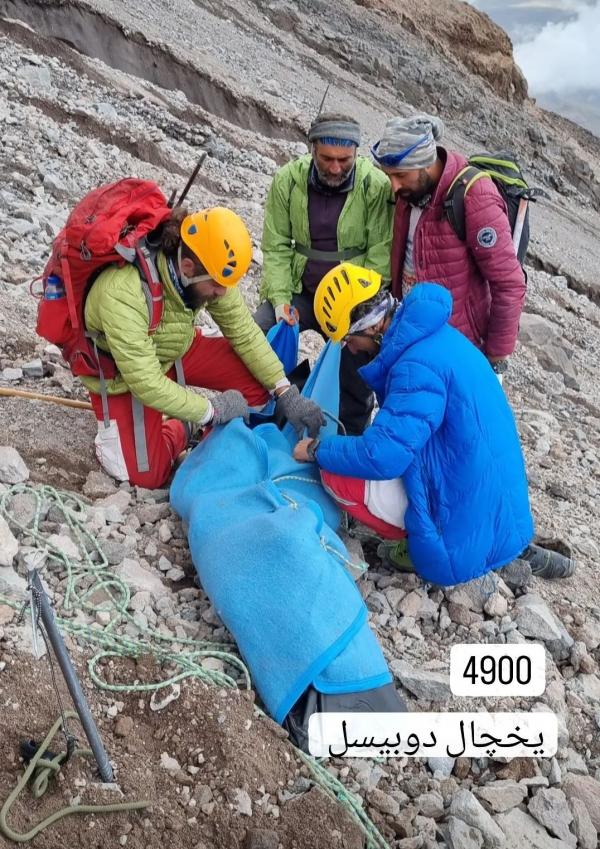 پیدا شدن جسد یک کوهنورد,صعود به دماوند
