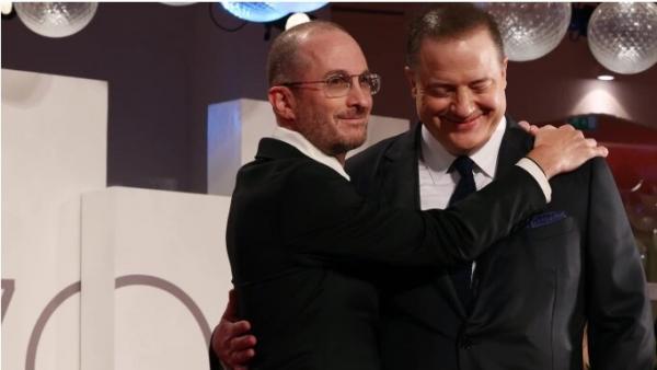 برندن فریزر بازیگر فیلم «نهنگ», تشویق فیلم در جشنواره ونیز