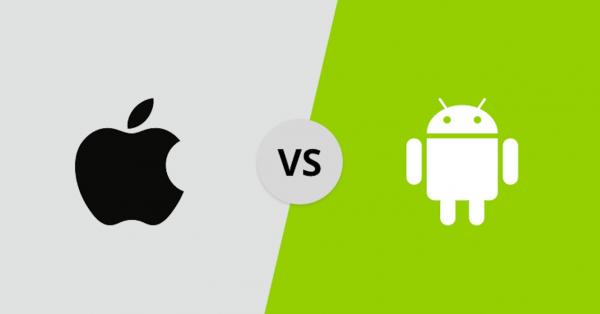 اندروید و iOS,تفاوت های اندروید و آی‌او‌اس