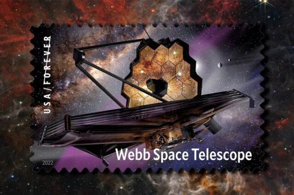 تمبر تلسکوپ فضایی جیمز وب,توزیع تمبر تلسکوپ فضایی جیمز وب