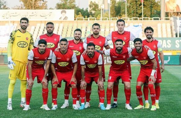 دیدار پرسپولیس و نفت مسجد سلیمان,اعلام ترکیب پرسپولیس برای دیدار برابر نفت مسجدسلیمان