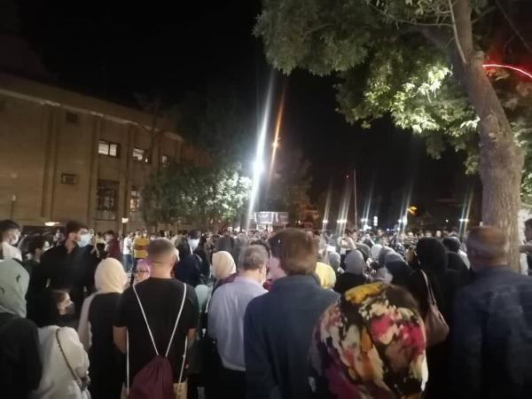 اعتراضات در همدان,تجمع گروهی از شهروندان همدانی برای دومین شب متوالی در اعتراض به قطعی آب