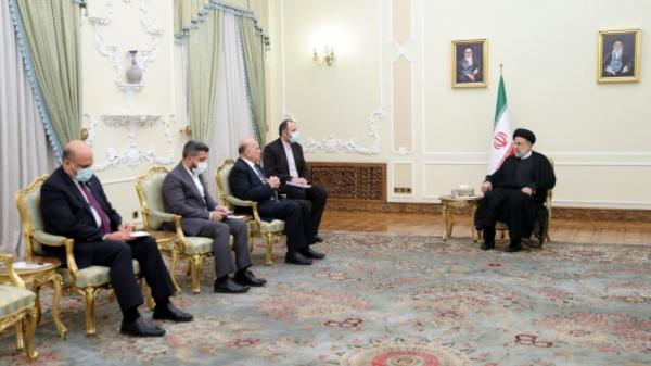 ابراهیم رئیسی,دیدار رئیسی و وزیر خارجه عراق