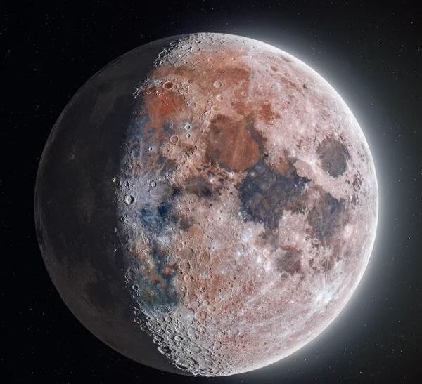 ماه,انتشار تصویر ۱۷۴ مگاپیکسلی از ماه