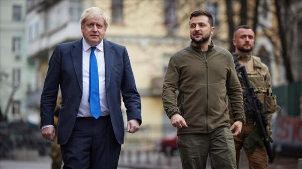 جانسون,جنگ روسیه واوکراین