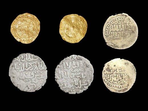 سکه های طلا و نقره,معبد مصری