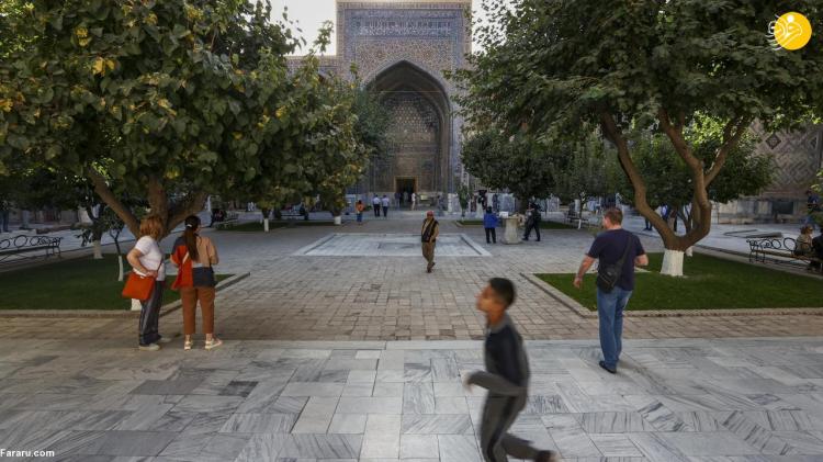 تصاویر سمرقند,عکس هایی از سمرقند در ازبکستان,تصاویر بناهای باشکوه در سمرقند